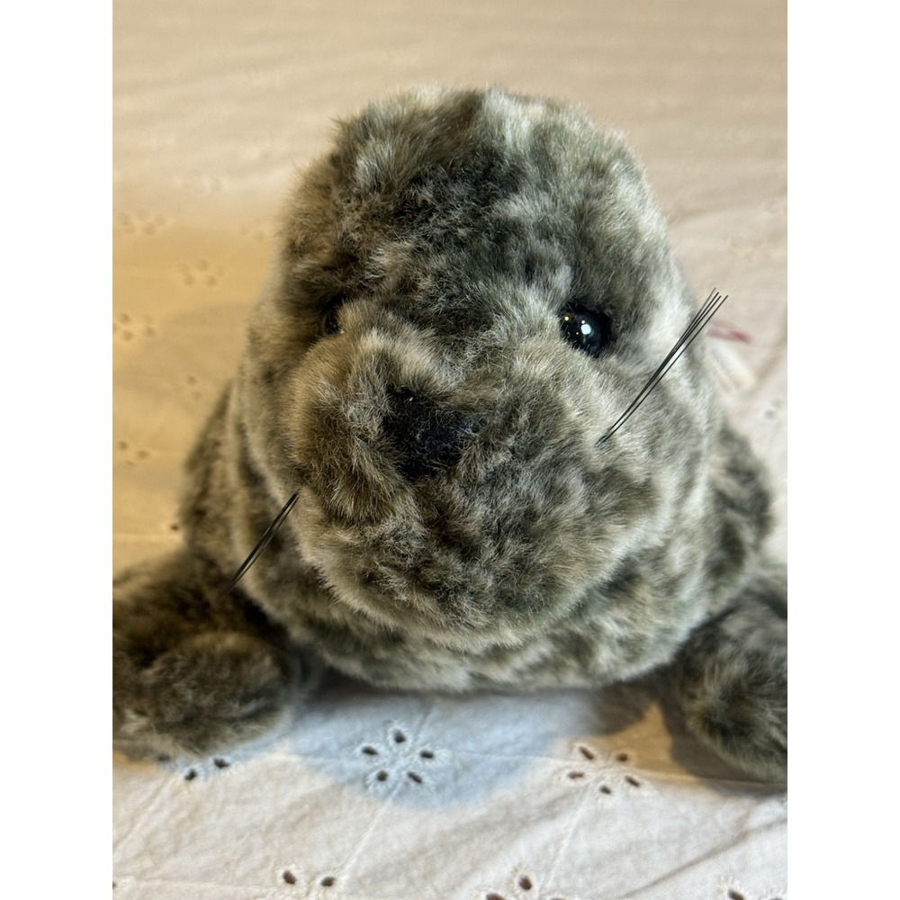 SPECKLES Plush SEAL Douglas Cuddle Toys‎ Stuffed Animal 12" Gray